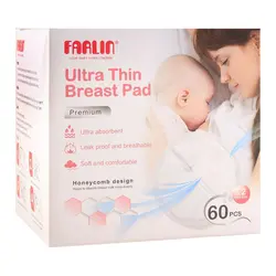 پد سینه بسیار نازک 60 عددی فارلین farlin