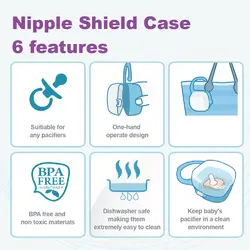 قاب پستانک فارلین Farlin