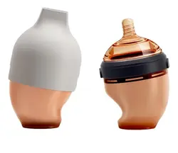 شیشه شیر 240 میل تمام سیلیکونی هی اور شی he or she