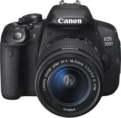 دوربین عکاسی کانن Canon EOS 700D Kit 18-55 IS STM (کارکرده)