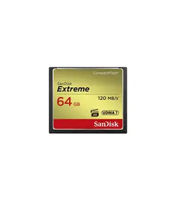 کارت حافظه Sandisk 64GB Extreme Compact Flash 800X - SDCFXSB-064G