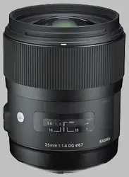 لنز سیگما Sigma 35mm f/1.4 DG HSM Art for Canon