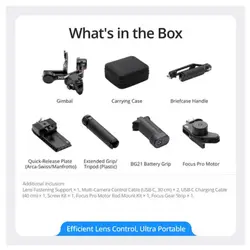 گیمبال دوربین دی جی آی DJI RS 4 Gimbal Stabilizer Combo