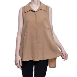 شومیز اسکودای بی آستین زنانه کد T0006