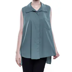 شومیز اسکودای بی آستین زنانه کد T0006