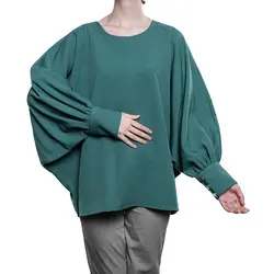 شومیز زنانه آستین کیمونوی مچ سه دکمه  کد T0008