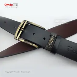 کمربند چرم مصنوعی 4 سانت اسپرت برند Dior (جین 12 تایی)