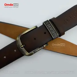 کمربند چرم مصنوعی 4 سانت اسپرت برند Jeans (جین 12 تایی) کد 212