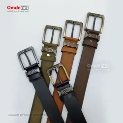 کمربند چرم مصنوعی 4 سانت اسپرت برند Levi's (جین 12 تایی)