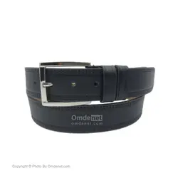 کمربند چرم مصنوعی 4 سانت کلاسیک چاپ دو دوخت (جین 12 تایی)