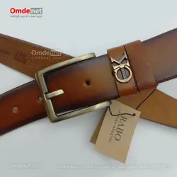 کمربند چرم طبیعی 4 سانت اسپرت برند CK (جین 12 تایی) کد 209