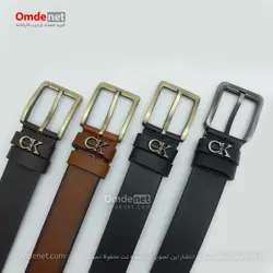 کمربند چرم طبیعی 4 سانت اسپرت برند CK (جین 12 تایی) کد 209