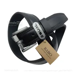 کمربند چرم طبیعی اسپرت 3.5 سانت برند Equal (جین 12 تایی) کد157