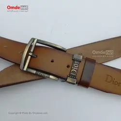 کمربند چرم طبیعی اسپرت 4 سانت برند Dior (جین 12 تایی)