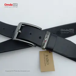 کمربند چرم طبیعی اسپرت 4 سانت برند Tommy Hilfiger (جین 12 تایی) کد 264