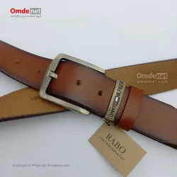 کمربند چرم طبیعی اسپرت 4 سانت برند Tommy Hilfiger (جین 12 تایی) کد 264