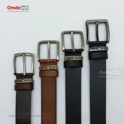 کمربند چرم طبیعی اسپرت 4 سانت برند Tommy Hilfiger (جین 12 تایی) کد 264