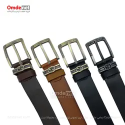 کمربند چرم طبیعی اسپرت 4 سانت برند گوچی (جین 12 تایی) کد 162