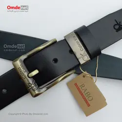 کمربند چرم طبیعی اسپرت 4 سانت قلاب خارجی برند CK (جین 12 تایی) کد 284