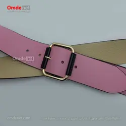 کمربند زنانه 5 سانت قلاب زبانه دار دو طرفه مستطیلی (جین 12 تایی) کد 214