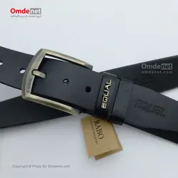کمربند چرم طبیعی 4.5 سانت اسپرت برند Equal (جین 12 تایی) کد 257