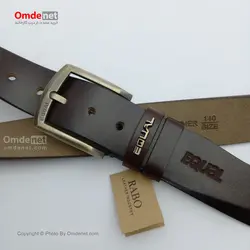 کمربند چرم طبیعی 4.5 سانت اسپرت برند Equal (جین 12 تایی) کد 257