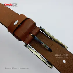 کمربند چرم طبیعی اسپرت 3.5 سانت برند EQUAL (جین 12 تایی) کد 290