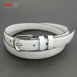 کمربند زنانه 2.5 سانت رنگی قلاب زبانه دار (جین 12 تایی) کد 238