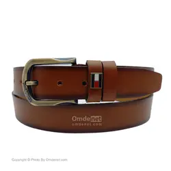 کمربند چرم طبیعی اسپرت 3.5 سانت برند TOMMY (جین 12 تایی) کد 281