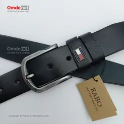کمربند چرم طبیعی اسپرت 3.5 سانت برند TOMMY (جین 12 تایی) کد 281