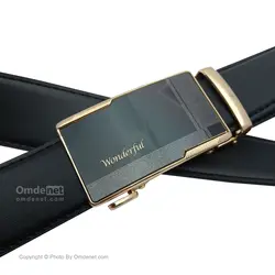 کمربند چرم مصنوعی ریلی مستطیلی برند مختلف (جین 12 تایی) کد 315