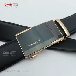 کمربند چرم مصنوعی ریلی مستطیلی برند مختلف (جین 12 تایی) کد 315