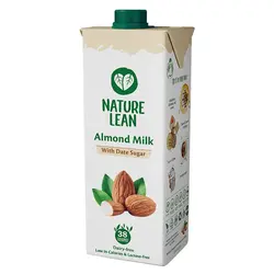 خرید شیر بادام زمینی با قند خرما نیچر لین 1 لیتری - ارگانیکی