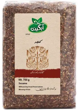 خرید کنجد ارگانیک و طبیعی آبگینه 700 گرمی - ارگانیکی