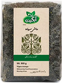 خرید ماش ارگانیک و طبیعی آبگینه 900 گرمی - ارگانیکی