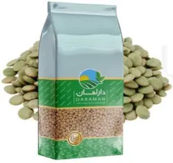 خرید عدس ارگانیک و طبیعی دارامان 900 گرمی - ارگانیکی