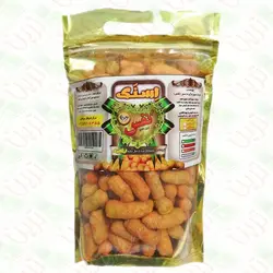اسنک(پفک) پاپریکا تهیه شده از سویق ارگانیک نفس