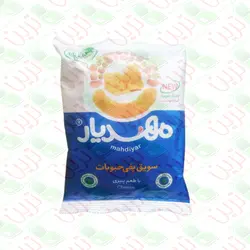 پفک گیاهی حبوبات مهدیار طعم پنیری 50 گرمی