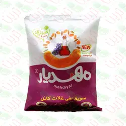 پفک گیاهی مهدیار طعم سرکه ای 50 گرمی
