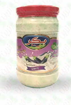 ماست سویا بادمجان بکر