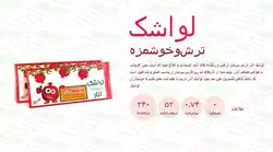 لواشک انار ارگانیک نارنی