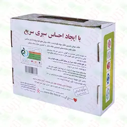 نان سویا با طعم زیره 300 گرمی سارینا