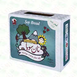 نان سویا با طعم ساده 300 گرمی سارینا