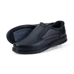 کفش چرم مردانه مدل کاکتوس بی بند