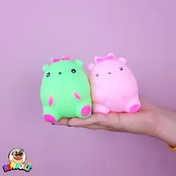 فیجت موش خامه ای l فیجت ضد استرس طرح حیوان