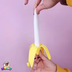 فیجت موز پوست کنده l نرمالو موز ضد استرس