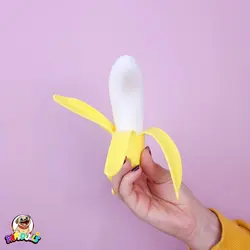 فیجت موز پوست کنده l نرمالو موز ضد استرس