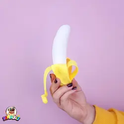 فیجت موز پوست کنده l نرمالو موز ضد استرس