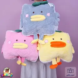 عروسک پتو بالشتی جوجه مربع