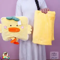 عروسک پتو بالشتی جوجه مربع